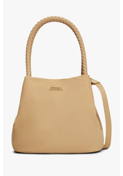 Tommy Hilfiger Th Marına Bucket Nylon Kadın Yeşil Çanta - Aw0aw18831