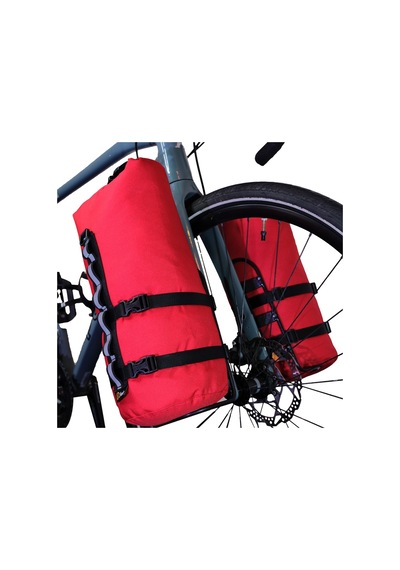 Semçanta - Bikepacking Tüp Çanta - 9 L - Kırmızı