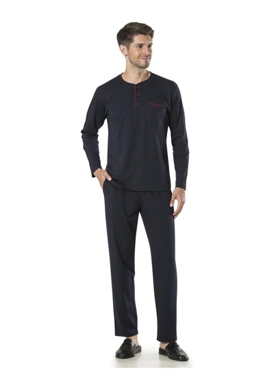 Pierre Cardin 5595 5'li Triko Röpteşambır Pijama Seti Bordo