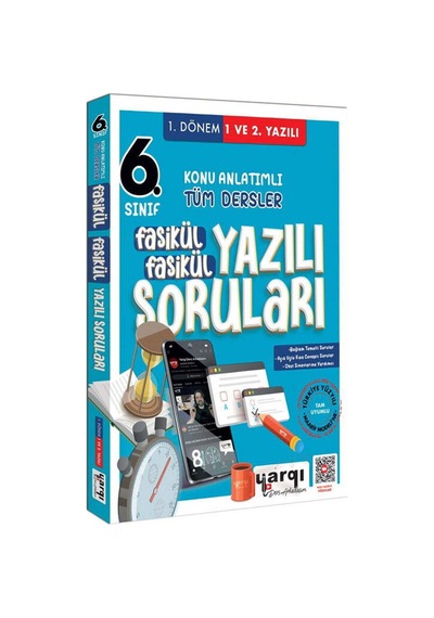 Yargı Ders Arkadaşım 6. Sınıf 1. Dönem Konu Anlatımlı Tüm Dersler Fasikül Fasikül Yazılı Soruları - 941400323