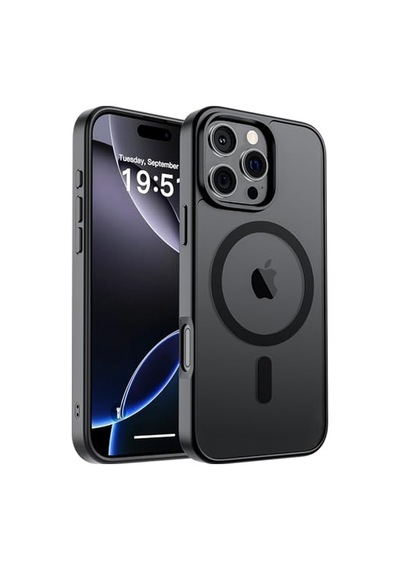 Pro Max Kılıf Magsafe İle Uyumlu Askeri Sınıf Düşme Koruması Ince Manyetik Darbeye Dayanıklı Telefon Kılıfı Diğer