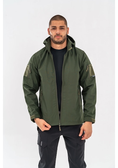 Combat Tactical Tactical Mont Su Ve Rüzgâr Geçirmez Softjell Outdoor Motorcu Montu - 314-756-haki
