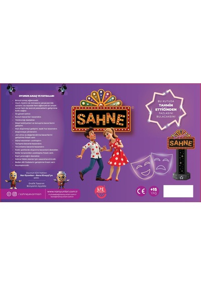 Sahne Teatral Performans Kutu Oyunu - Nar Oyunları