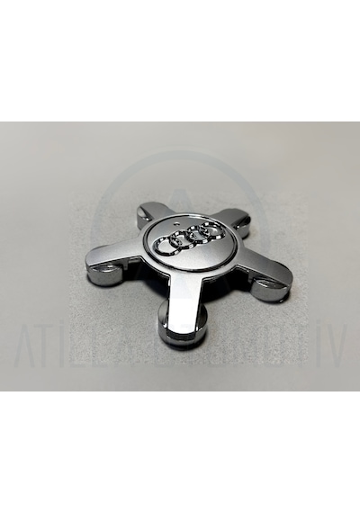 1 X Audi Q5 8r 2009-2017 Ahtapot Çelik Jant Göbeği Gri 112mm