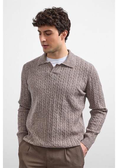 Back And Bond Vizon Regular Fit Polo Yaka Triko Kazak