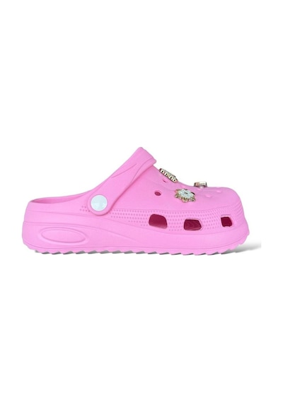 Yüksek Taban Aksesuarlı Kadın Sandalet Pembe-pembe Pembe
