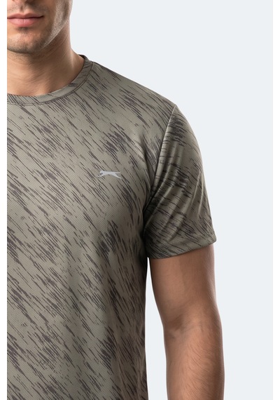 Slazenger Hady I Erkek Haki Tişört