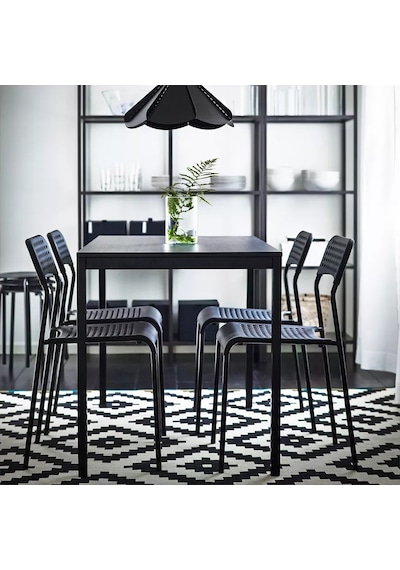 Ikea Adde Sandalye Ikea 177173941 Siyah