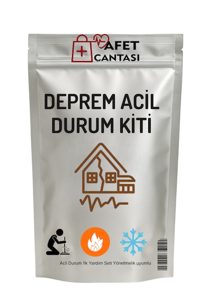 Deprem Acil Durum Kiti 2 Kişilik