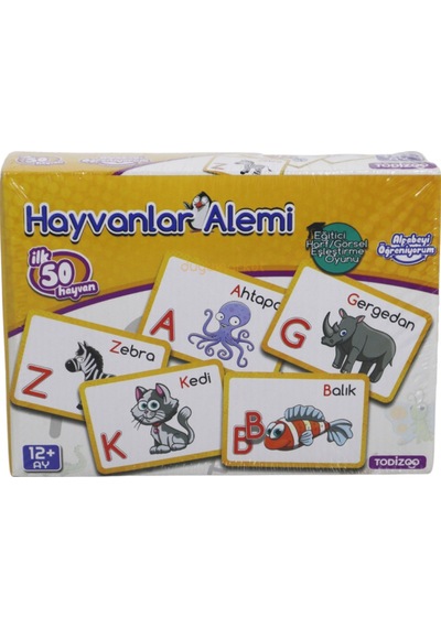 Hayvanlar Alemi Harfleri Öğreniyorum