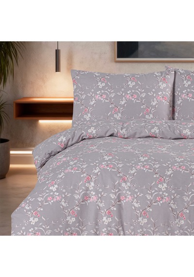 Aryıldız Home Lavia %100 Pamuk Tek Kişilik Nevresim Takımı Renkli