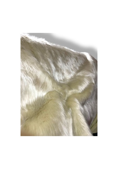 Zp Ymf Uzun Tüylü, Bej Krem Brisa Peluş Kumaş 50x150cm Ev Tekstili Peluş Kumaş Bej Bej