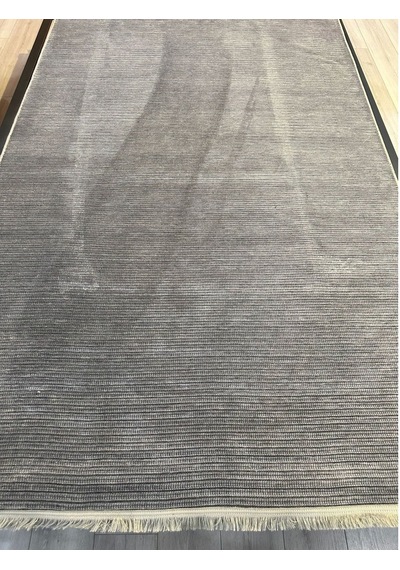 Toprak Halı Düz Renk Kilim Bonita 10513 Gri 160x230 Ölçü Gri