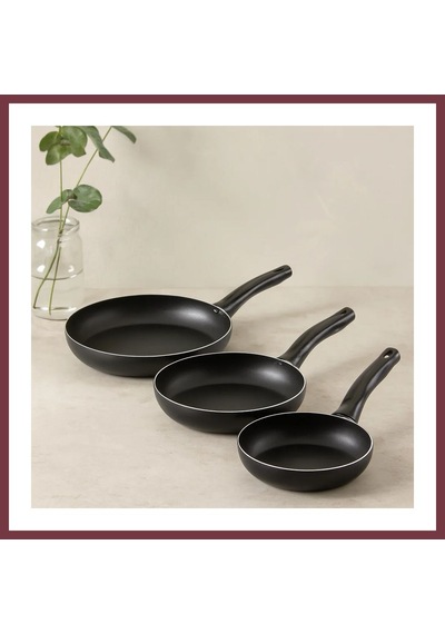 Storeşahin Teflon 3 Parça Tava Seti 16-20-24 Cm Shn0720