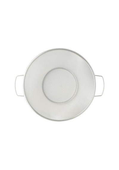 Metal Süzgeç, Paslanmaz Çelik, Çok Amaçlı Ve Dayanıklı Tasarım, Ergonomik Saplı, Makarna, Sebze Ve Meyve İçin İdeal, Kolay Temizlik, Mutfak İçin Şık Ve Pratik 22 Cm