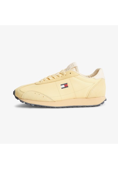 Tommy Hilfiger Retro Runner Archive Kadın Sarı Spor Ayakkabı En0en03097