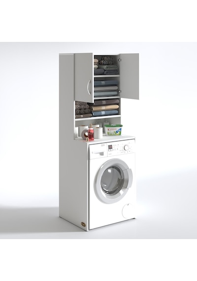 Kenzlife Çamaşır Makinesi Dolabı Hayzum Byz 180 066 55 Banyo Kiler Çift Kapaklı Arkalıklı Çok Renkli Kenzlife Çamaşır Makinesi Dolabı Hayzum Byz 180 066 55 Banyo Kiler Çift Kapaklı Arkalıklı Çok Renkli