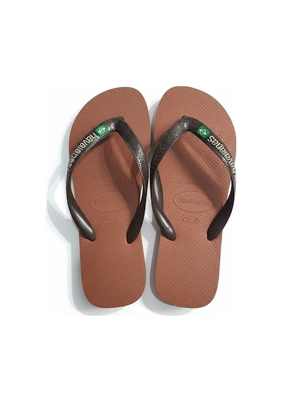 Havaianas Brasıl Logo Erkek Kahverengi Terlik - 4110850