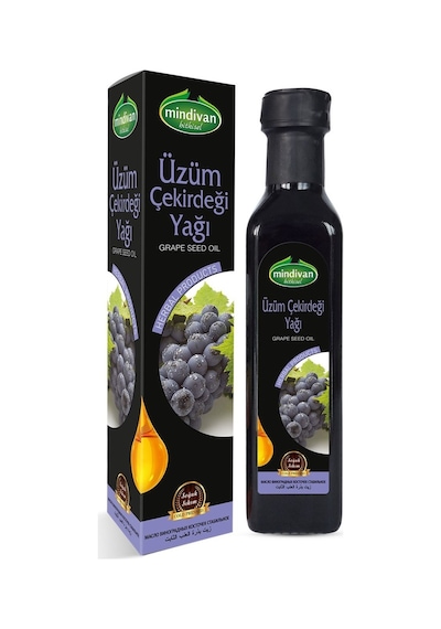 Mindivan Üzüm Çekirdeği Yağı 250 ML