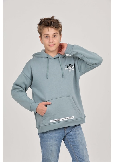 Toontoy Kids Toontoy Erkek Çocuk Tnty Nakışlı Sweatshirt Mavi