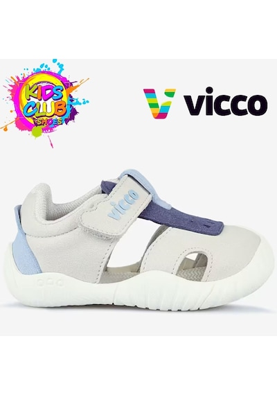 Vicco Puko Sandalet Ortopedik Çocuk Sandalet Gri
