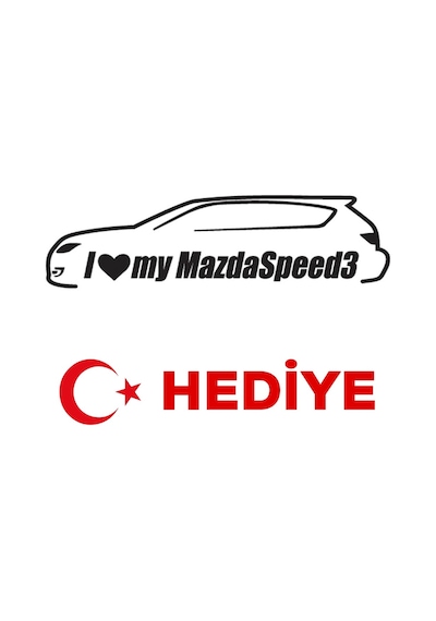 I Love My Mazda Sticker Mazda Speed 3 Sticker Mazda Sticker