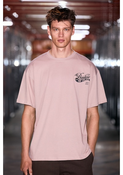 Grımelange Amıdıo Erkek %100 Organik Pamuklu Baskı Detaylı Regular Fit Yuvarlak Yaka Pudra T-shirt Grımelange Amıdıo Erkek %100 Organik Pamuklu Baskı Detaylı Regular Fit Yuvarlak Yaka Pudra T-shirt