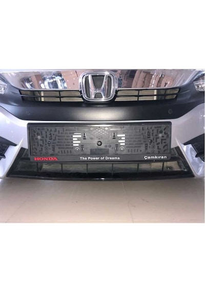 Honda Cıvıc Fc5 2016-2021 Ön Tampon Alt Çıta Piano Black 2 Parça