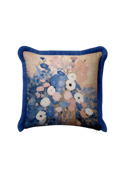 Çiçek Vintage Floral Saçaklı Yastık Kılıfı-sanatsal Bahçe Bej Mavi Lacivert Püsküllü Kırlent Kılıfı Uzak Rota Nova Çiçek Vintage Floral Saçaklı Yastık Kılıfı-sanatsal Bahçe Bej Mavi Lacivert Püsküllü Kırlent Kılıfı Uzak Rota Nova