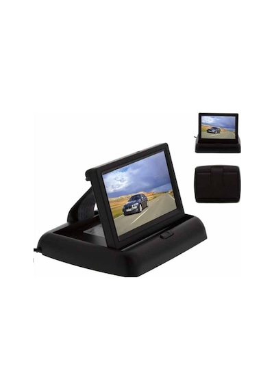 Aem Araç Geri Görüş Kamera Ve Monitör Seti Seti Kapanabilir 4.3inc Aem11 1050
