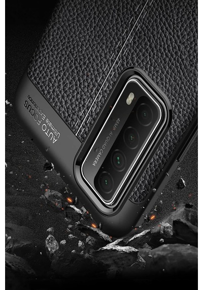 Cosmotex Newface Huawei P Smart 2021 Kılıf Auto Focus Kapak - Kırmızı