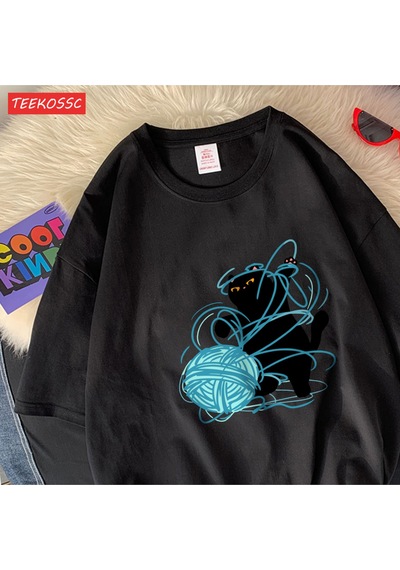 Noıssey Urban Pop Graphic Kadın Tişört Koleksiyonukod 5225 Siyah