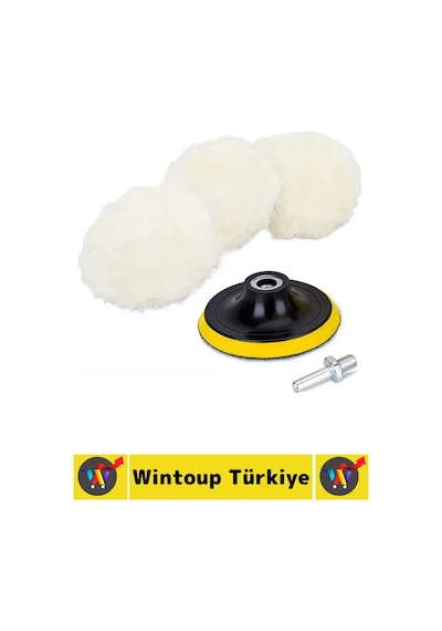 Premium Dayanıklı Araç Derin Temizlik Çizik  Parlatma Oto Bakım Yün Keçe Araba Pasta Cila Set
