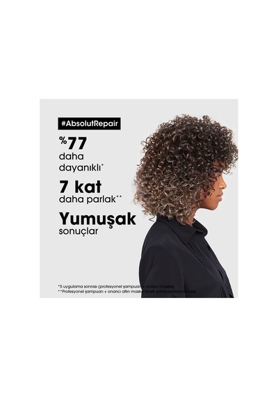 Serie Expert Absolut Repair Yıpranmış Saçlar Için Onarıcı Altın Maske 250ml