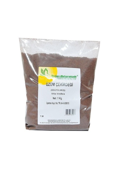 Doğan Baharatçılık Üzüm Çekirdeği Toz 1 KG
