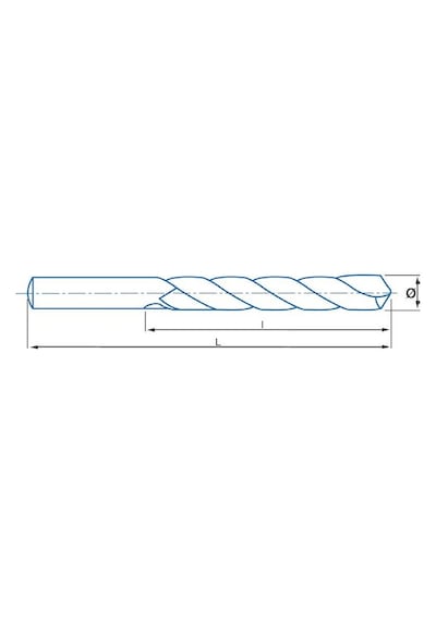 Fett 12,00x375mm Iat Dın1869 Hss Ekstra Uzun Matkap Ucu