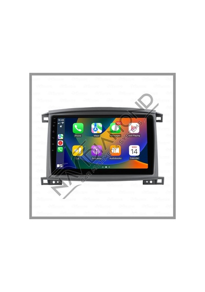 Özer Elektronik Toyota Land Cruıser Vx100 2 Gb Ram 16 Gb Hafıza Androıd Multımedıa Teyp 10 İnç
