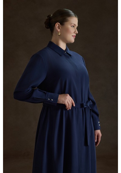 Aker Lacivert Elbise Navy Navy