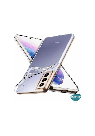 Microsonic Samsung Uyumlu Galaxy S22 Kılıf Transparent Soft