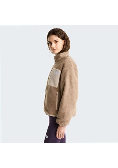 The North Face W Yumiori Reversible Kadın Polar-34113 Kahverengi