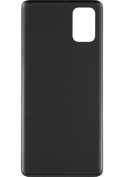 Samsung Uyumlu Galaxy M51 Logolu Arka Pil Kapağı, Lens Hariç