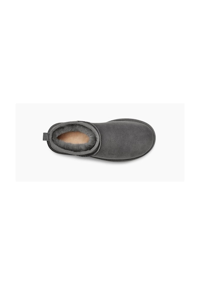 Bot Kadın 1116109 Ugg W Classıc Ultra Mını Grey Grı Gri