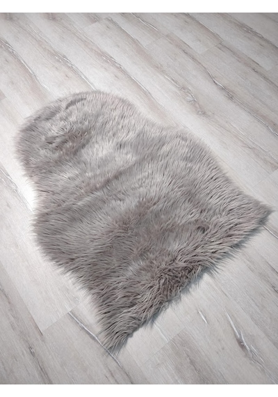 Yamalıhome Peluş Halı Apost Kum Beji 75x100cm Post Halı