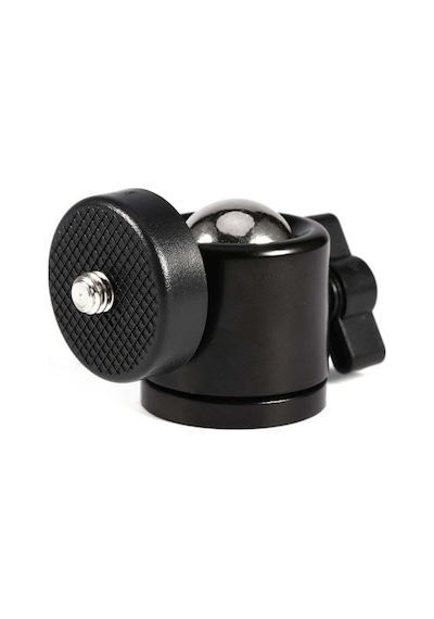 Tripod Slr Kamera Ve Ring Light Için 360 Derece Dönebilen Metal Mafsal Aparatı
