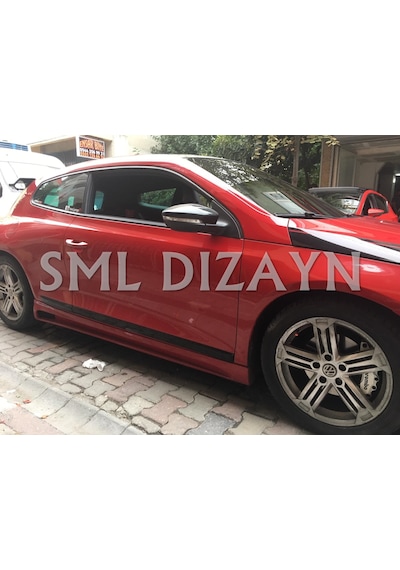 Volkswagen Scirocco Rieger Yan Marşpiyel Plastik