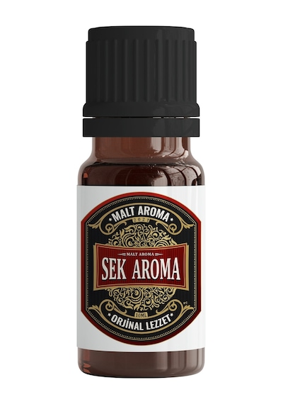 Sek Aroma Red Hazır Karışım Malt Kiti - Red Hazır Karışım Malt Aroması 10 ML - 1 L Uyumlu