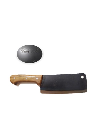 Mashotrend Dövme Çelik Satır - 37 Cm Satır - Ahşap Saplı Satır
