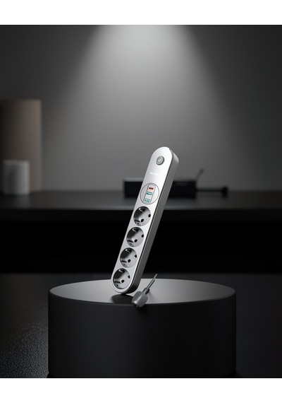 4'lü Çoklu Priz 2 Usb Type-c Girişli Uczzz3402priz-2 1