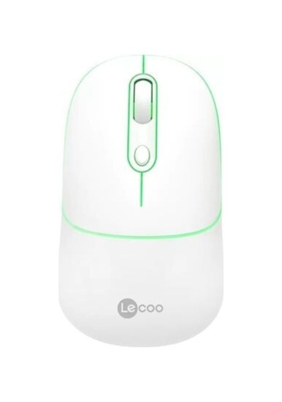 Lenovo Lecoo Ws210 Kablosuz 1600dpı 6 Tuşlu Beyaz Optik Mouse