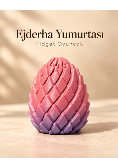Ejderha Yumurtası Döner Fidget Oyuncak Kinetik Stres Oyuncağı